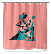 Bluesy Elegance Shower Decor - Beyond T-shirts